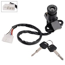 2005-2012 Ignition Switch Lock For Kawasaki ZX-6R ZX6R ZX6RR ZX10R Z750S Z1000 picture