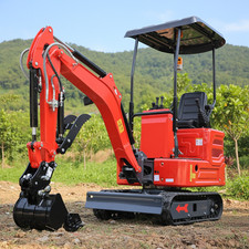Upgraded 1.4 Ton Mini Excavator Kubota Diesel Engine Side Swing & Quick‑Coupler picture