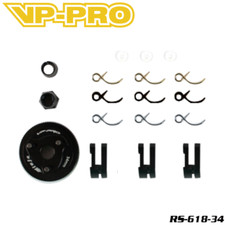 VP-PRO 34mm Clutch Set Flywheel 3 Shoe + Springs Nitro RC Car Truck Buggy Racing picture