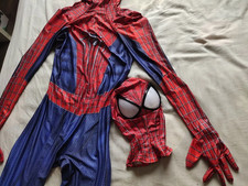 The Amazing Spiderman 2 Jumpsuit Spider-man Cosplay Costume Christmas Suit picture