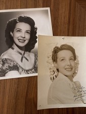 Vintage 1940s Autograph Nina Orla Classic Hollywood Headshots 8x10 picture