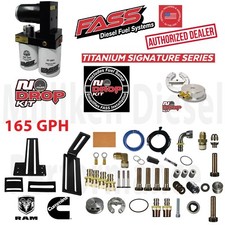 FASS No-Drop 165GPH Fuel Lift Pump System Fits 05-18 Dodge Ram Cummins Diesel picture