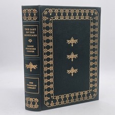 The Last of the Mohicans Cooper 1979 Franklin Library Limited Edition HC Wyeth picture