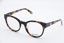 NINE WEST NW 5081 218 HAVANA BROWN PURPLE AUTHENTIC EYEGLASSES FRAMES 48-20 picture