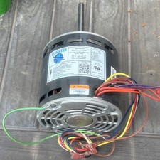 CLIMATEK 55HXRAP-B-2533 Furnace Blower Motor 1/2 HP 115V 1075 RPM 3-Speed picture