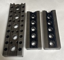 Machinist Parallel Setup Blocks 7”x2-3/8”x1-1/8”/10”x3”x1-1/4” Qty.3 (26AG17) picture