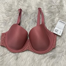 Chantelle 34D Bra Pink Norah Comfort Underwire Back Closure 13FN NEW $84 picture