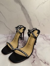 Christian Louboutin So Me 100mm High Heels Women Size EU 38/US 8 Black picture