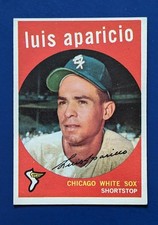 1959 Topps - Luis Aparicio HOF #310 -  Chicago White Sox EXMT picture