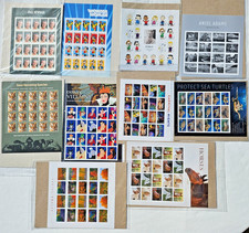 Lot of 200 USPS Forever Stamps (10 Sheets) Wonder Woman Newman Disney Peanuts picture