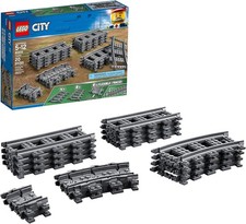 LEGO City Tracks - Train Track Expansion Set - Additional 20 Pieces Compatible w picture