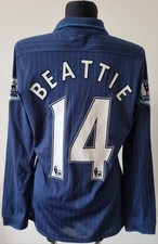 Arsenal 2009 - 2010 Away football Nike Player Issue Jersey #14 Beattie size XL picture