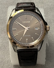 Kiwami Citizen Collection Automatic Windingwatch Nb1045-16W Gold/Brown 9011-S100 picture