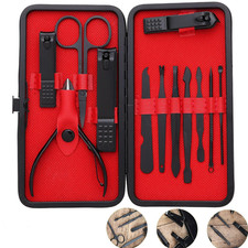 12PCS Manicure Set Pedicure Tools and Nail Clippers Professional Stainless Steel picture