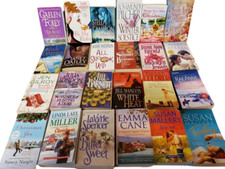 Lot of 20 Contemporary ROMANCE Paperbacks - Popular Authors Books RANDOM MIX picture