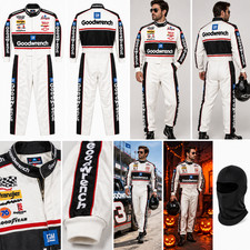 Vintage Dale Earnhardt Sr. Goodwrench Go Kart Racing Suit Level 2 FIA Black Whit picture