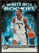VICTOR WEMBANYAMA 2023-24 Donruss Optic White Hot Rookies Insert Rookie RC #2 picture