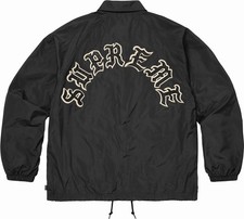 Supreme Old English Arc Coaches Jacket Size Medium - BNIB - ships asap  picture