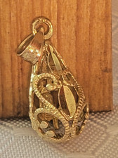 10k Yellow Gold Balloon Style Pendant picture