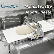 0.2-27mm Croissant Dough Press Machine Manual Pastry Dough Sheeter Dough Roller picture