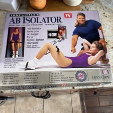 Tony Little's Ab Isolator Fitness Quest Core Workout Exercise System Vintage picture