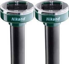 Gopher Repellent Ultrasonic Solar Powered 2 pcs - Mole Repellent Stakes Rodent picture