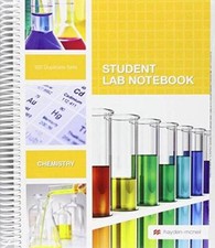 Student Lab Notebook: 100 Spiral Bound duplicate pages(Package may vary) - GOOD picture