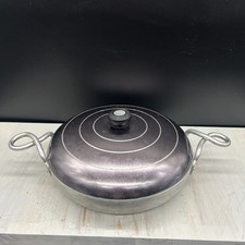 vintage Wear-Ever aluminum pan, model No. J901  Twisted Handles picture