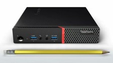 lot of 10 Lenovo M910X Micro Tiny Desktop i5 7500 8GB 256GB SSD WiFi NO OS  PC picture