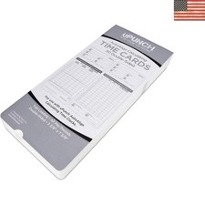 Compact 50 Time Cards for HN4000 - Perfect for Accurate Employee Timekeeping picture