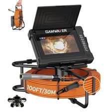 Sewer Camera 100FT/30M 23mm Pipe Inspection Camera DVR & Audio Recorder with ... picture