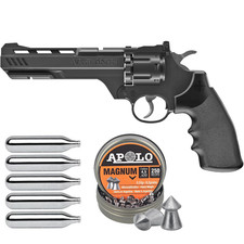 Crosman Vigilante .177 Cal Air Pistol Pellet Gun w/ 250 Pellets & 5 CO2 (CCP8B2) picture