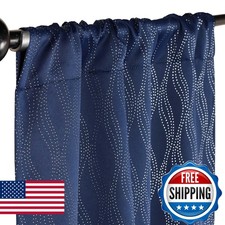 Superior Zuri Collection Blackout Curtains Set of 2 Panels 26
