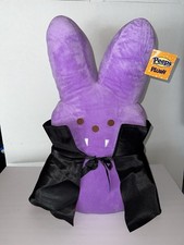 Peeps Jumbo Vampire Bunny Plush Halloween Peep picture
