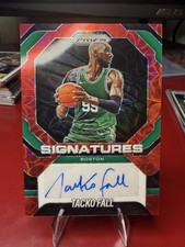 2025-2026 Panini Prizm Basketball Tacko Fall Red Scope Signatures /88 Celtics picture