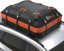 21 Cu Ft Waterproof Car Rooftop Cargo Carrier Bag Roof Rack Luggage Mat Lock picture