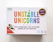 TeeTurtle Unstable Unicorns 2nd Edition Base Game Strategic Card Game Rare* NIB picture
