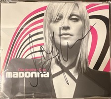 Madonna Die Another Day Signed CD & Booklet Authentic Autograph picture