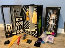 VTG Franklin Mint Twiggy Fashion Mod Doll Trunk w/Wardrobe, Accessories picture