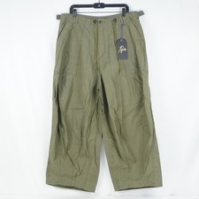 Needles H.D. Fatigue Pants W/ Adjustable Waist In Olive Unisex Size Extra Large picture