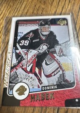 2000-01 Upper Deck Legends - Dominik Hasek #16 LegendaryCollection Gold 363 /375 picture