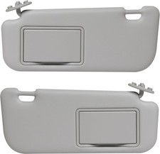 Driver Left & Passenger Right Side Sun Visor Compatible with Toyota Corolla 2014 picture