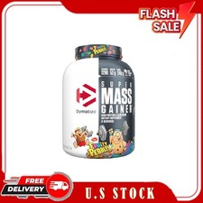 (Free Ship) 1 Pack Dymatize Super Mass Gainer 52g Protein Fruity Pebbles 6lb picture