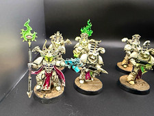 Well Painted Warhammer 40K Thousand Sons 10 Rubric Marines picture
