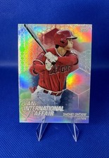 2018 Topps Chrome Update International Affair #IA-SO Ohtani Refractor RC Rookie picture