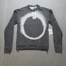 Études Sweatshirt Men M Gray Graphic Circle Print Crew Neck Pullover 100% Cotton picture