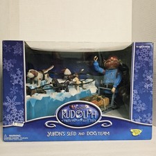 Rudolph and The Island Of Misfit Toys Yukon's Sled and Dog Team New Vintage picture