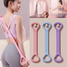 Figure 8 Resistance Band with Handle Elastic Bands Working Out Arm Back Shoulder picture