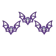 Home Accents Holiday 12 in. Halloween Classics Twinkling LED Bats 3-Pack H24 picture