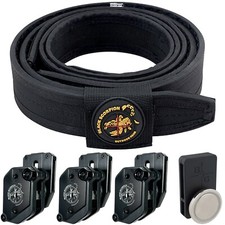 Competition Rig | HD Belt w/ 3 Double Stack Mag Pouches, 1 Magnetic Mag Pouch picture